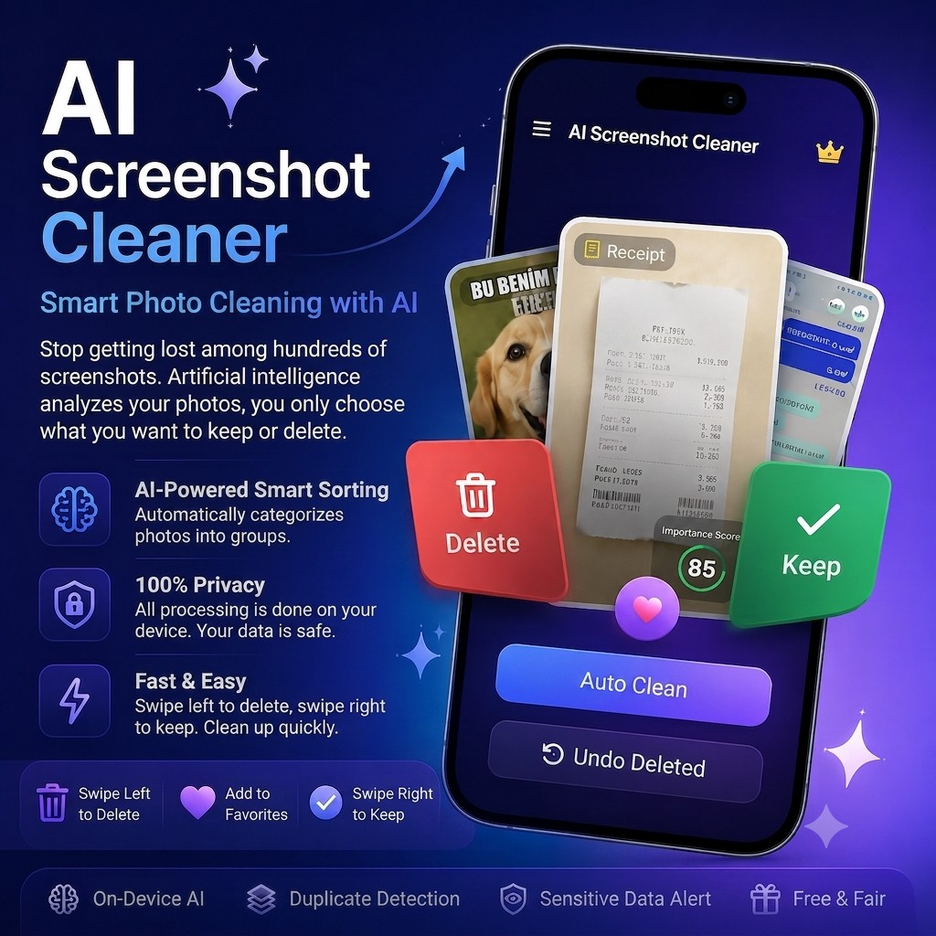 AI Screenshot Cleaner